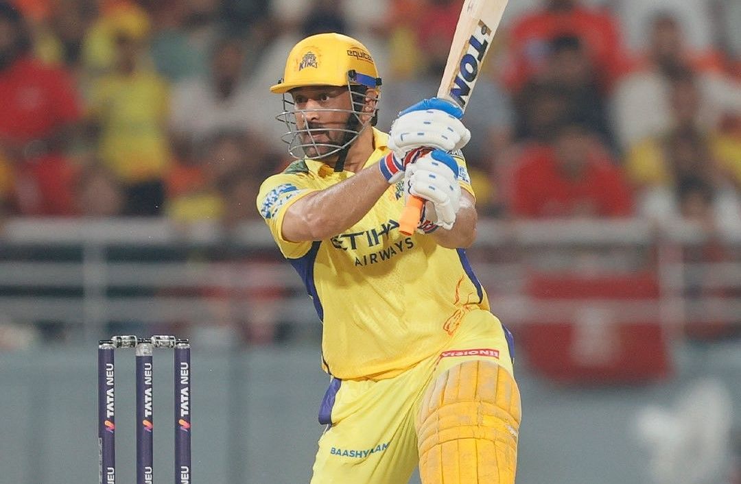 MS Dhoni. (Image Credits: CSK X)